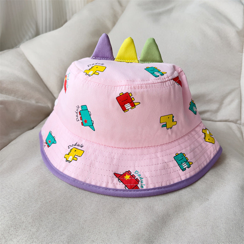 Bucket Hat for Children Thin Material worn in Spring - Summer - Fall  that's a Sun-proof Protection Hat