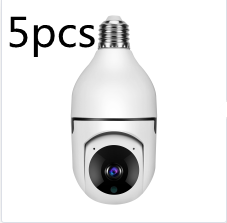 Wi-Fi CAMERA 1080P Bulb 4X Zoom - Home 5G Video Alarm Monitor