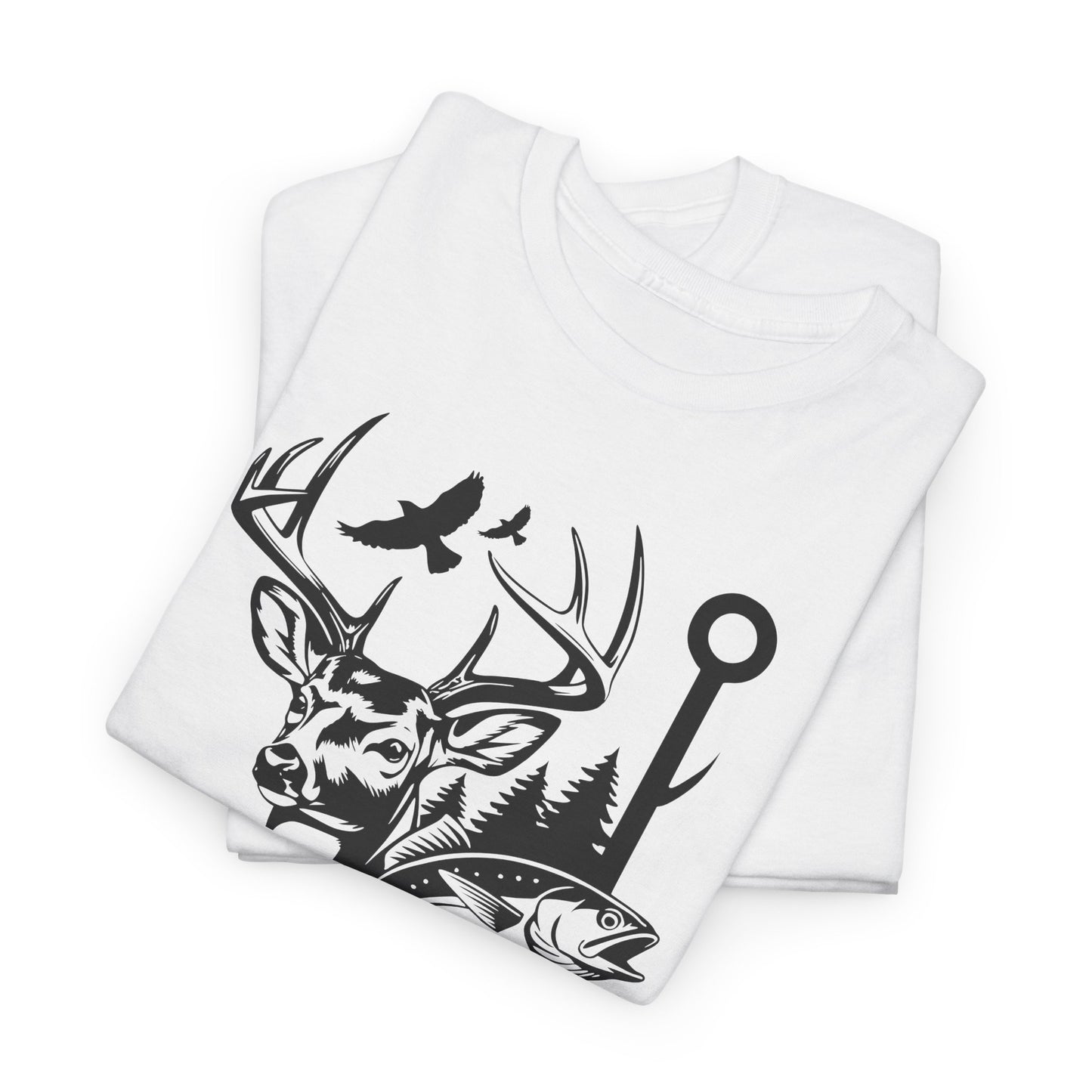 Outdoor Adventure Tee - Nature Inspired Unisex Heavy Cotton