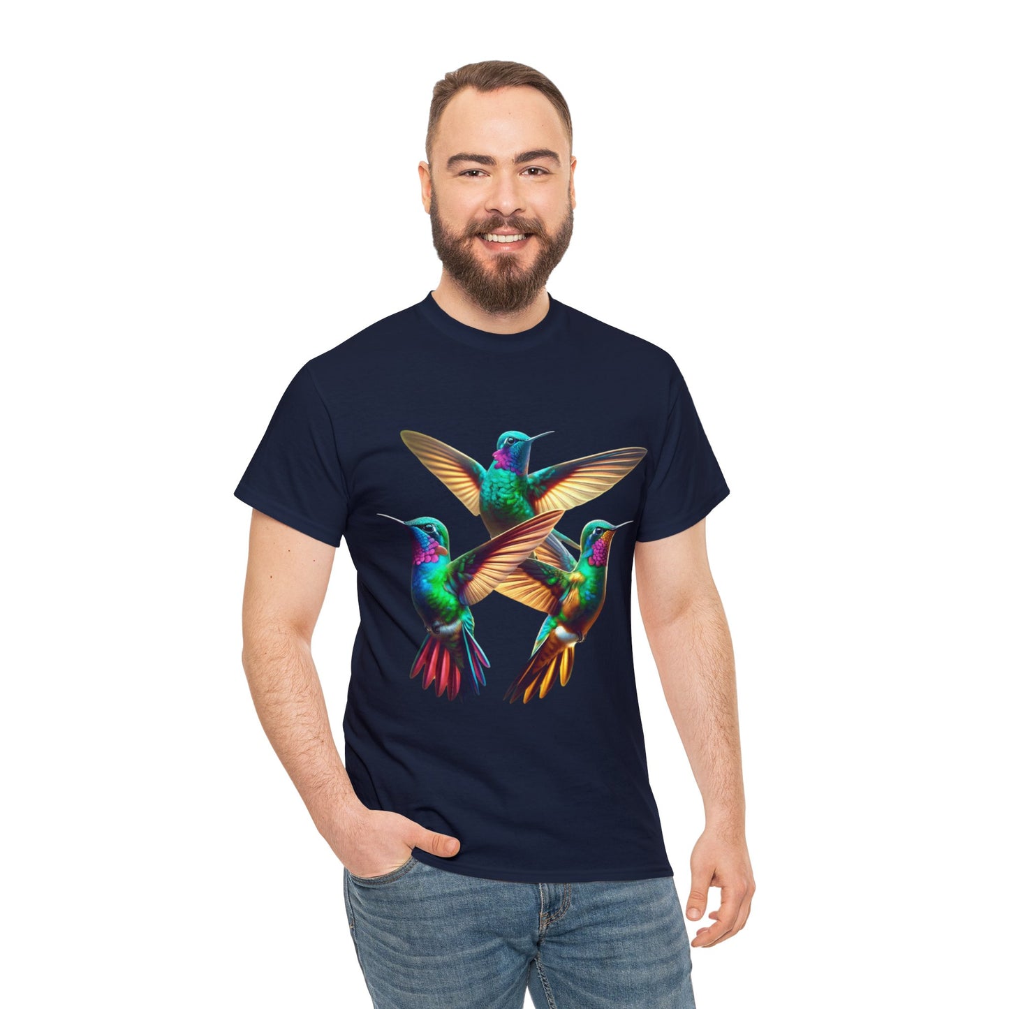 Hummingbird Unisex Cotton TShirt