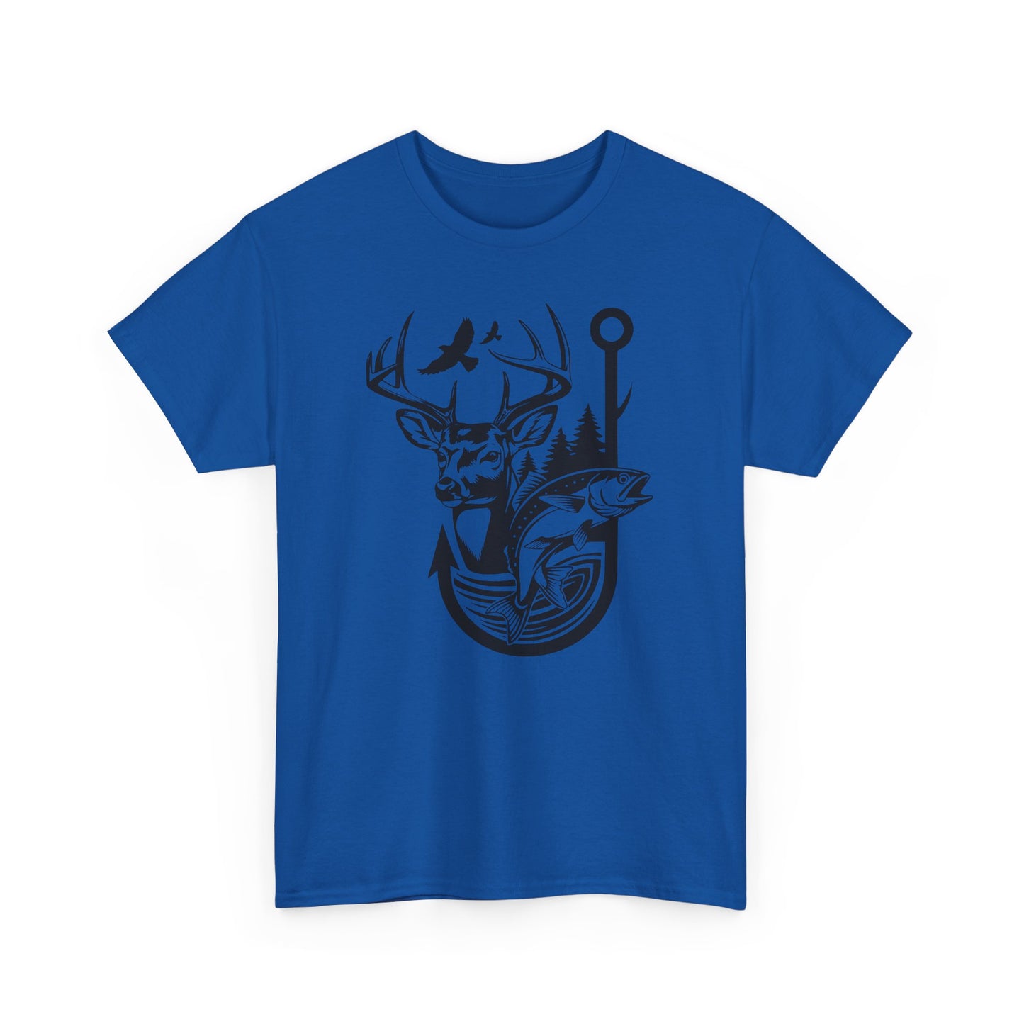 Outdoor Adventure Tee - Nature Inspired Unisex Heavy Cotton