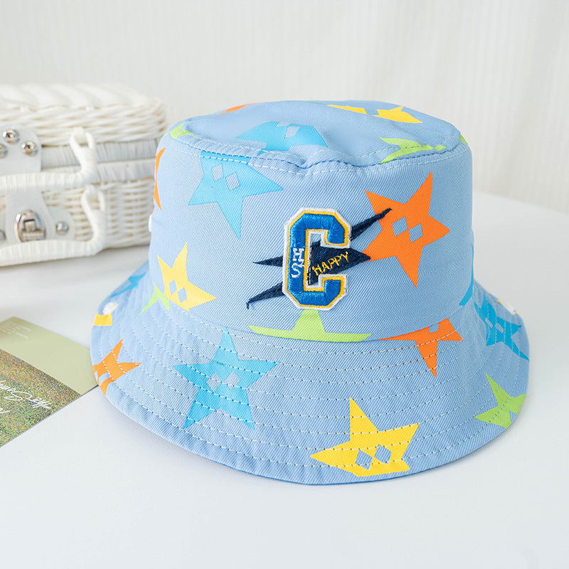 Bucket Hat for Children Thin Material worn in Spring - Summer - Fall  that's a Sun-proof Protection Hat