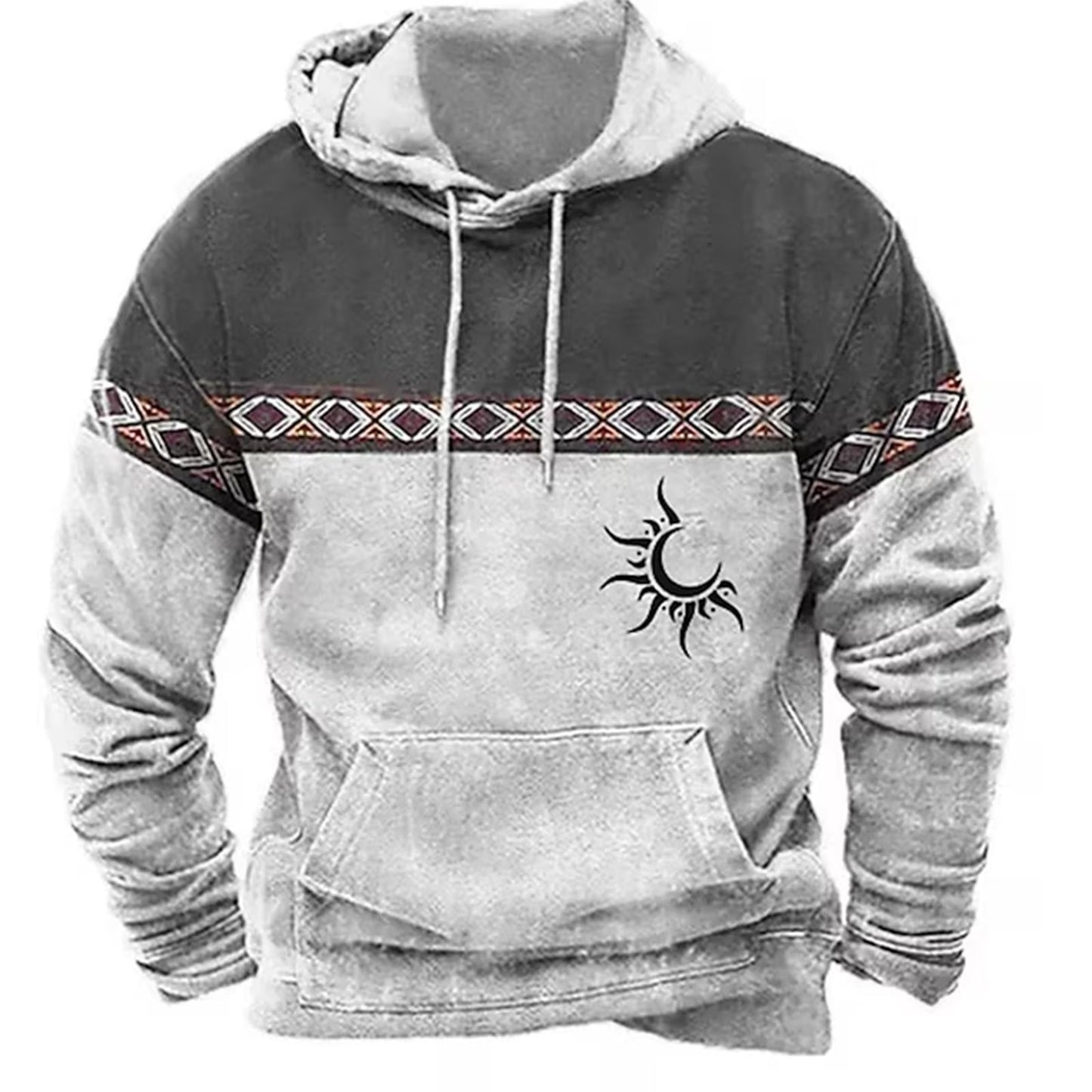 Men's Totem 3D Fashion Design Hoodie