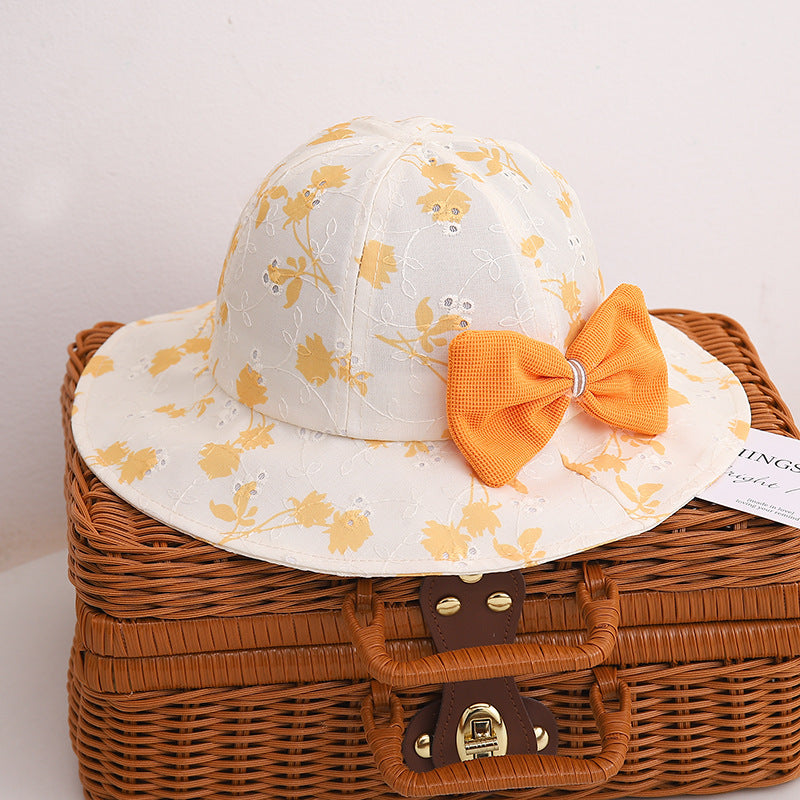 Bucket Hat for Children Thin Material worn in Spring - Summer - Fall  that's a Sun-proof Protection Hat