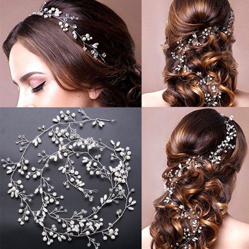 Crystal Pearl Hair Accessories - Wedding - Special Occasion's - Everyday Hair Accessories