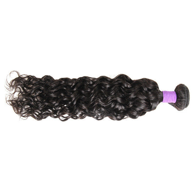 Real India hair ladies water wave hair weave