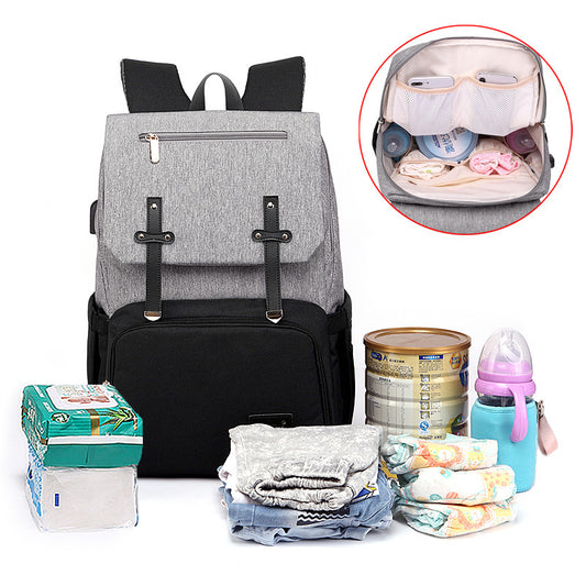 Mommy or Daddy Backpack Baby Diaper Stroller Bag