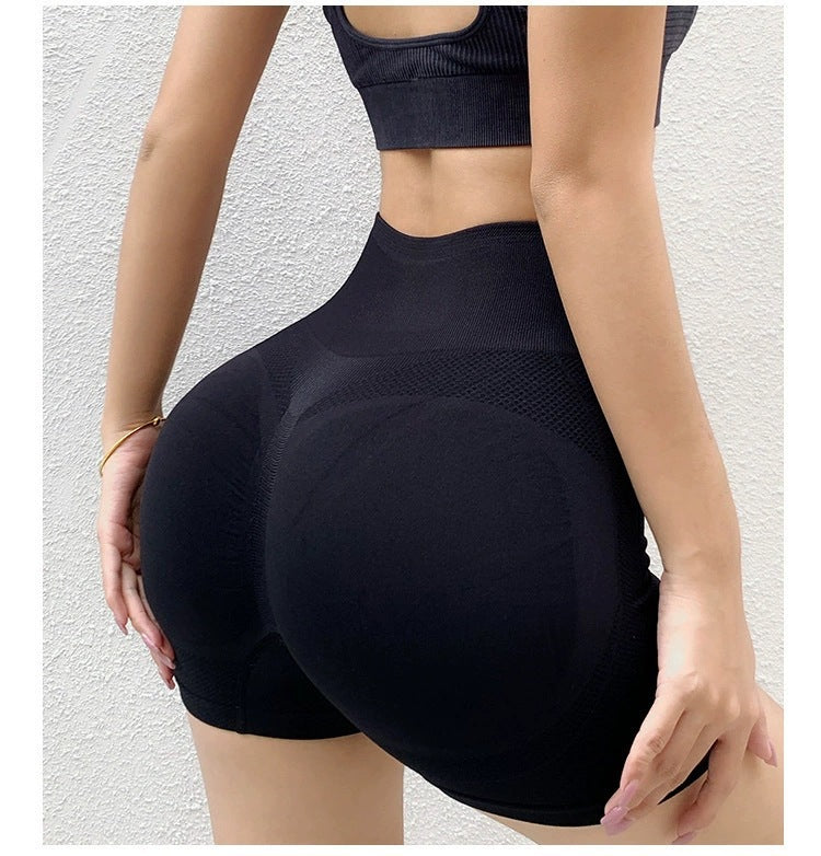 Yoga Shorts - Pants - Butt Lifting Seamless Leggings - Gym