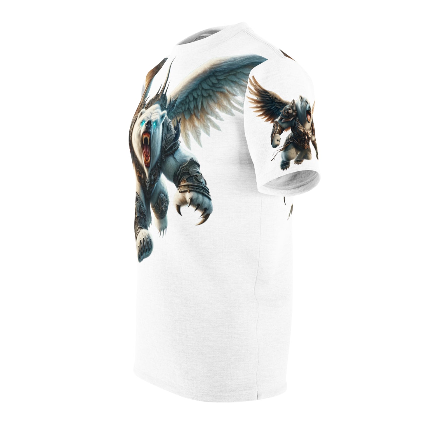 Guardian Wing Polar Bear Unisex Cut & Sew Tee