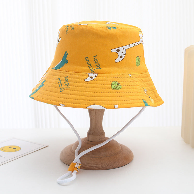 Bucket Hat for Children Thin Material worn in Spring - Summer - Fall  that's a Sun-proof Protection Hat