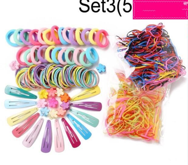 Simple Hair Card Rubber Band Headdress Hair Rope Clips