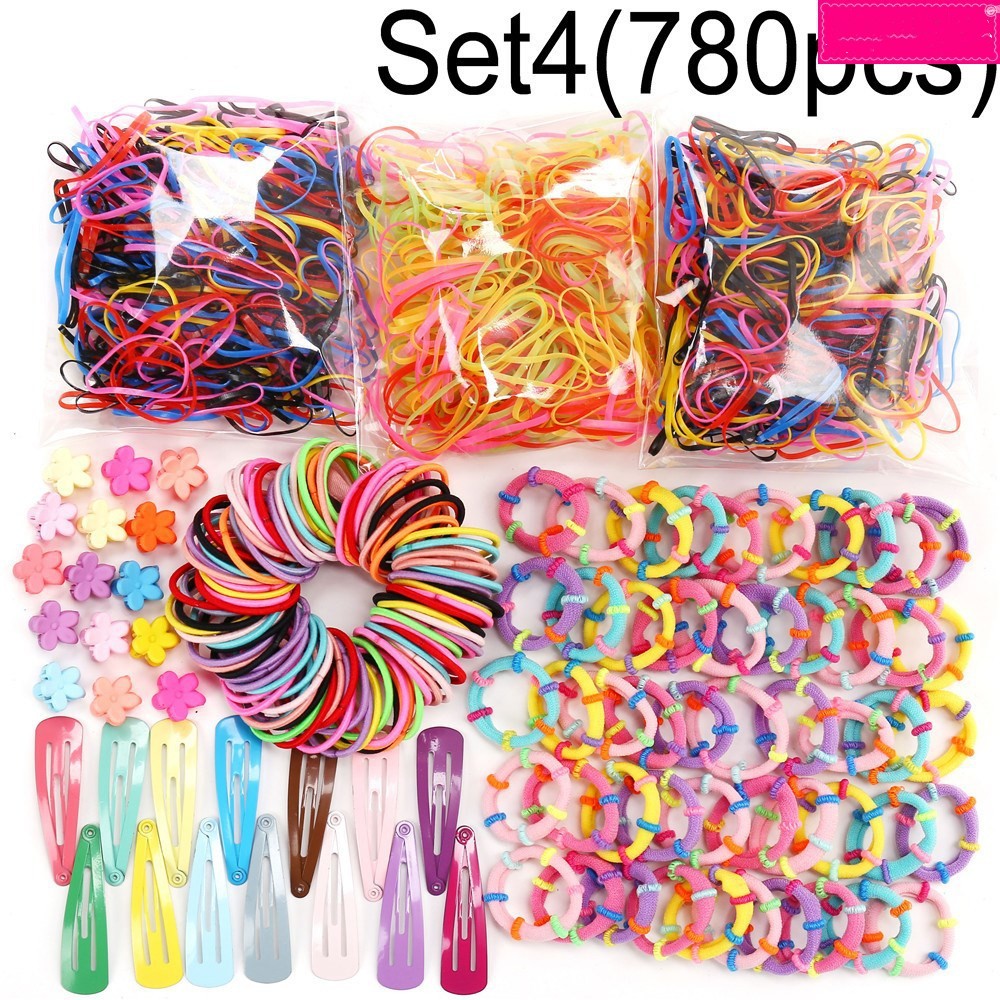 Simple Hair Card Rubber Band Headdress Hair Rope Clips