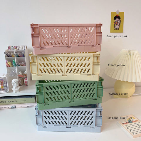 Colorful Crate Storage Basket Containers