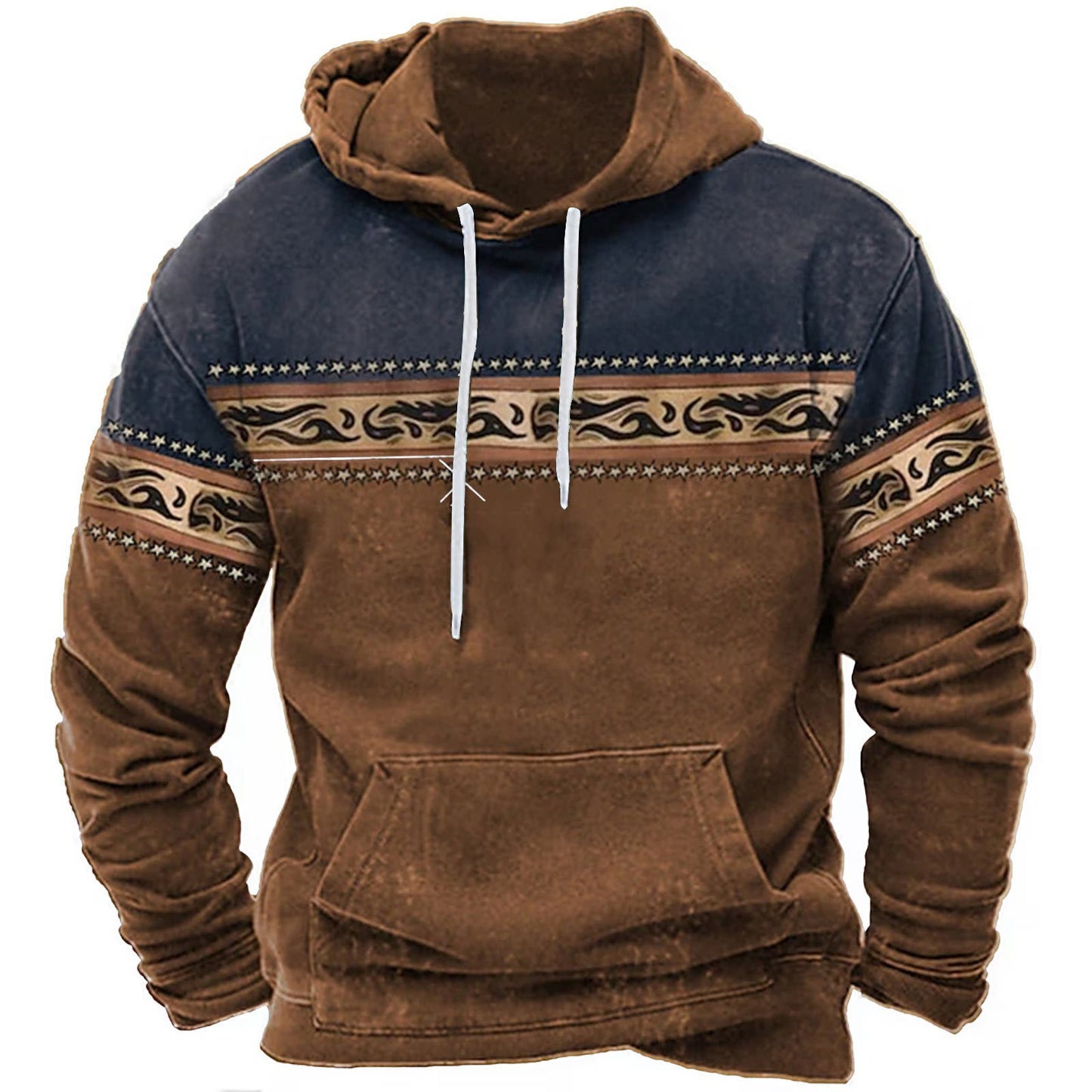 Men's Totem 3D Fashion Design Hoodie