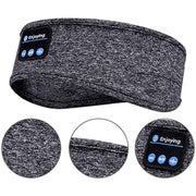 Wireless Bluetooth Headphones Headband Thin Soft Elastic Comfortable Music Ear Phones Eye Mask For Side Sleeper Sports