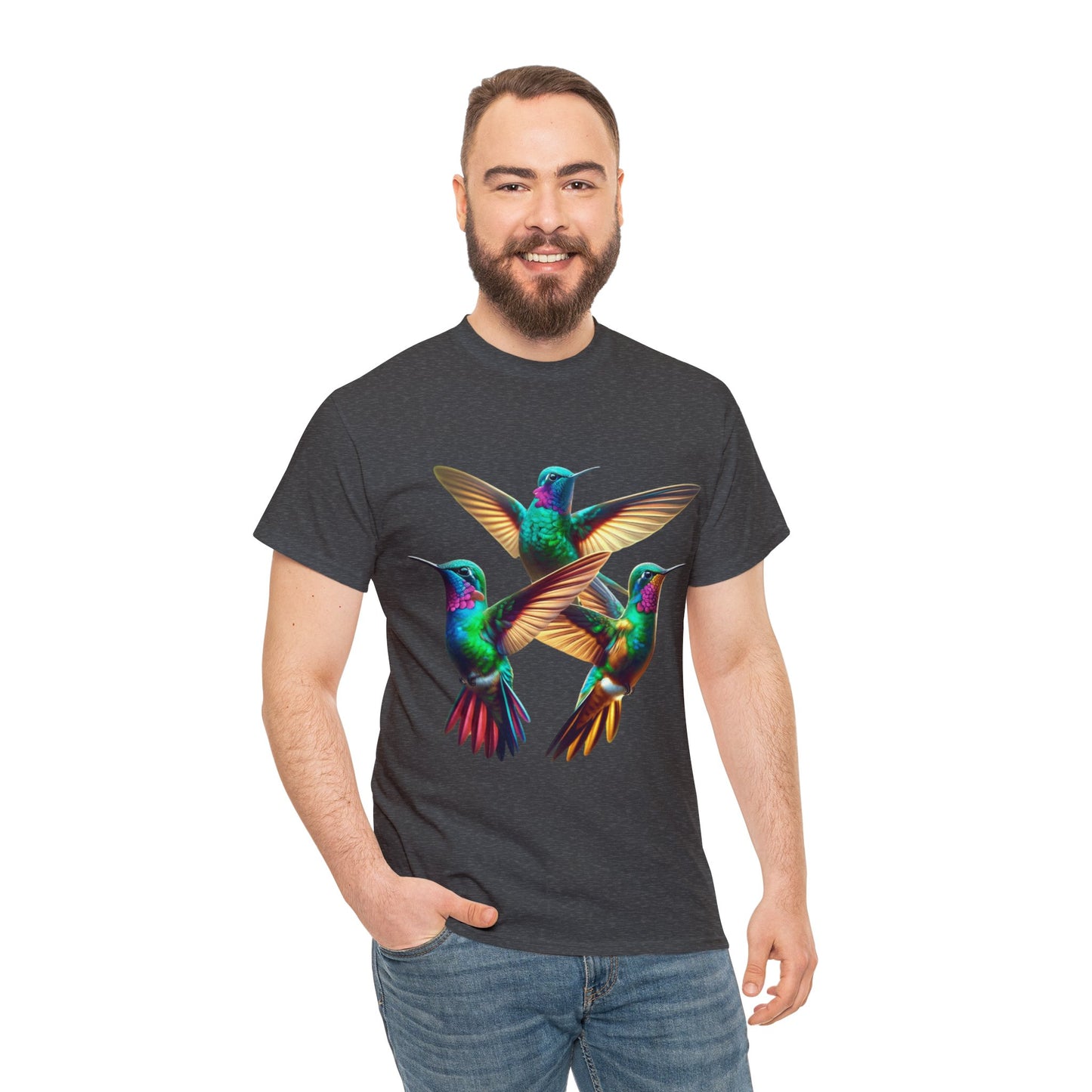 Hummingbird Unisex Cotton TShirt