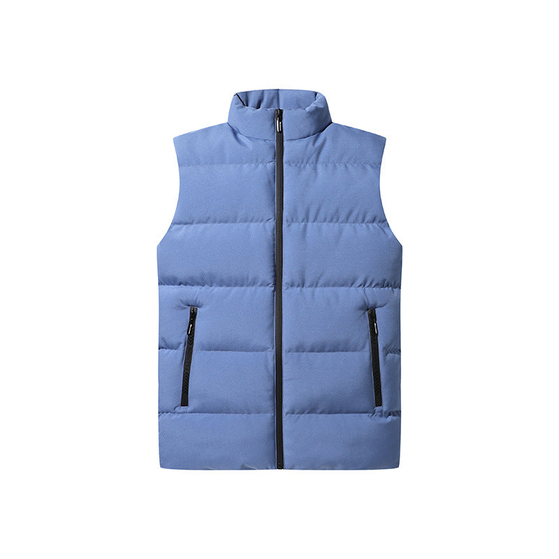 All Seasons Leisure Fashion Zipper Solid Color Vest