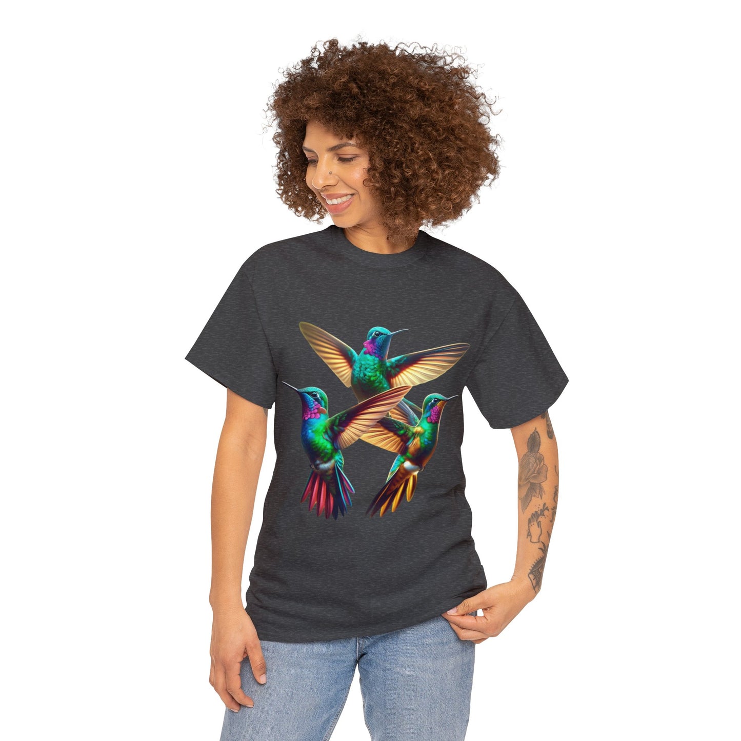 Hummingbird Unisex Cotton TShirt