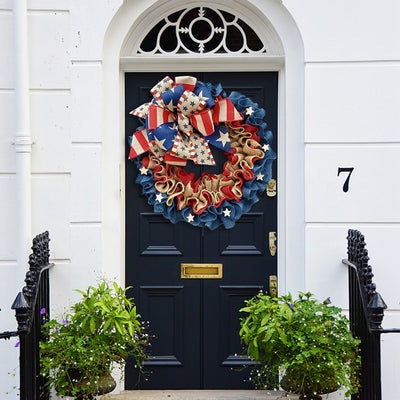 Independence Day Wreath Everyday Door Ornament Home Décor