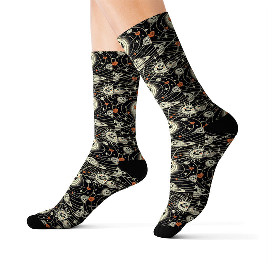 Galaxy Love Socks