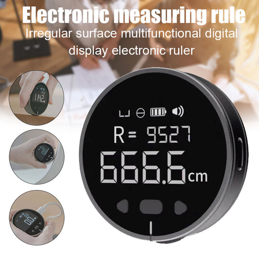 Distance Measuring Instrument - Electronic Measuring - Ruler-Tape Measurer - High Definition Digital LCD - Precision Measurements