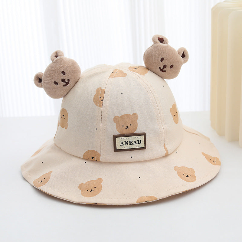 Bucket Hat for Children Thin Material worn in Spring - Summer - Fall  that's a Sun-proof Protection Hat