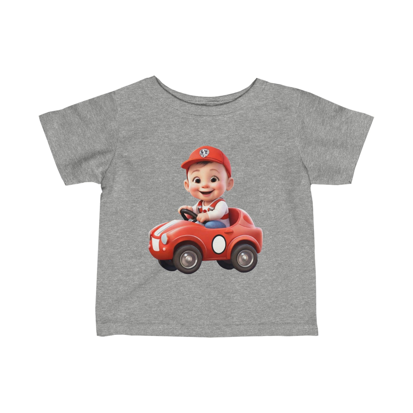 Infant Baby Racing Go Car Jersey Tee