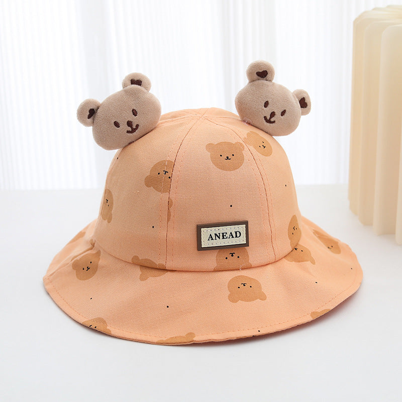 Bucket Hat for Children Thin Material worn in Spring - Summer - Fall  that's a Sun-proof Protection Hat