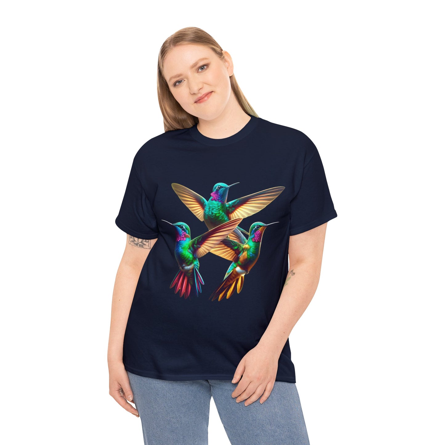 Hummingbird Unisex Cotton TShirt