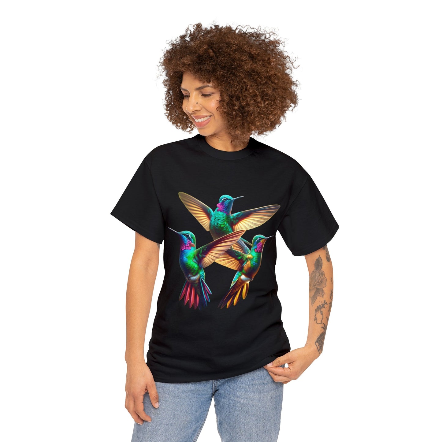 Hummingbird Unisex Cotton TShirt