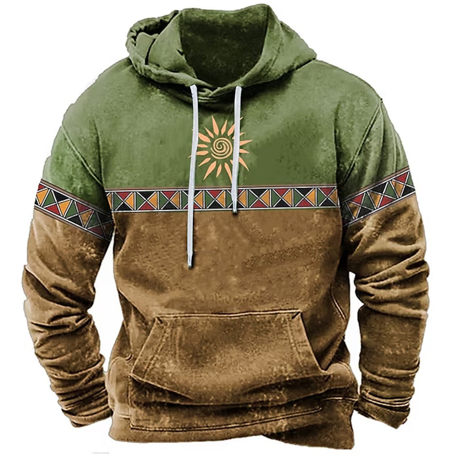 Men's Totem 3D Fashion Design Hoodie
