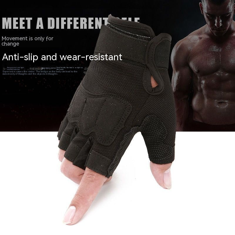 Men's And Women's Camouflage Short Finger Outdoor Sports - Gym - Bicycle - Motorcycle Riding Gloves & More..