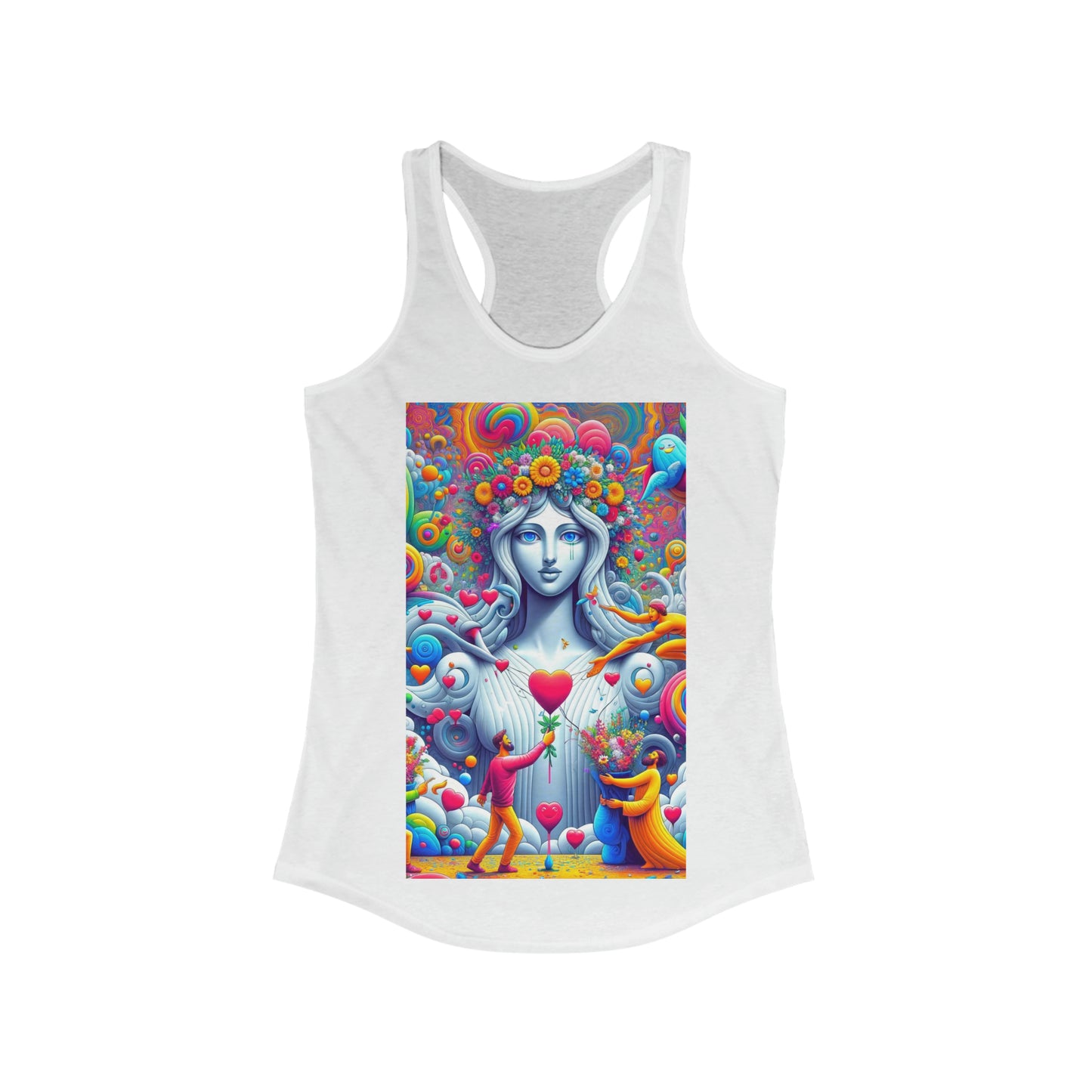 Obedient Love Goddess Women's Ideal Racerback Tank