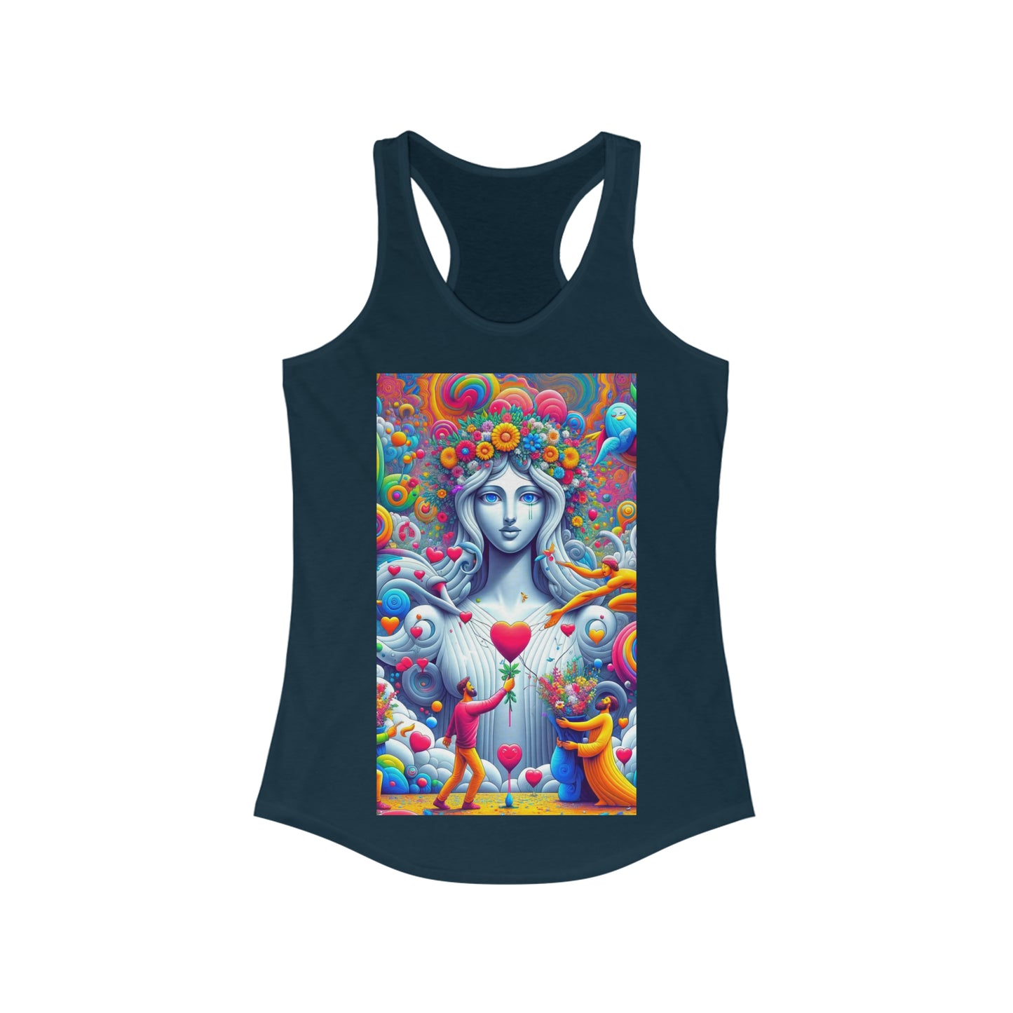 Obedient Love Goddess Women's Ideal Racerback Tank