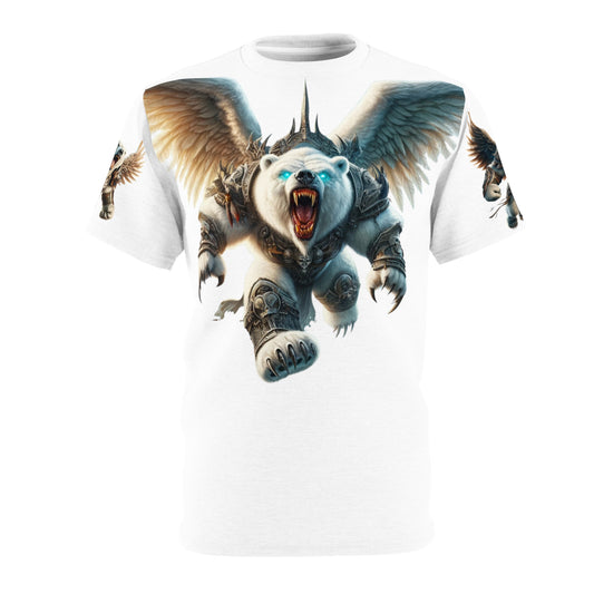 Guardian Wing Polar Bear Unisex Cut & Sew Tee