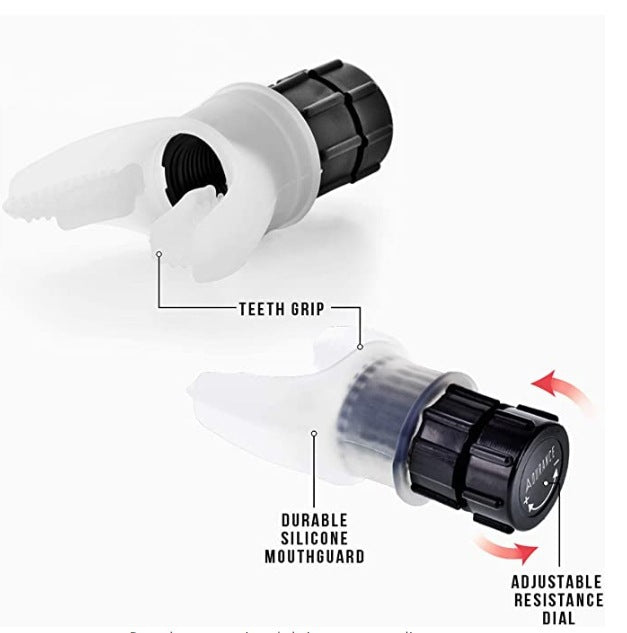 Breathing Trainer Respirator - Fitness Equipment - Exercise Lung Mouthpiece - Household Healthy Care Accessories