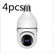 Wi-Fi CAMERA 1080P Bulb 4X Zoom - Home 5G Video Alarm Monitor