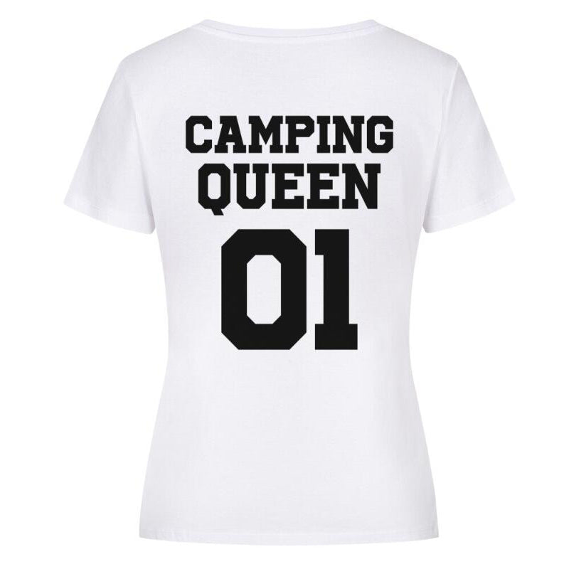 Men and Women Camping King T-Shirt