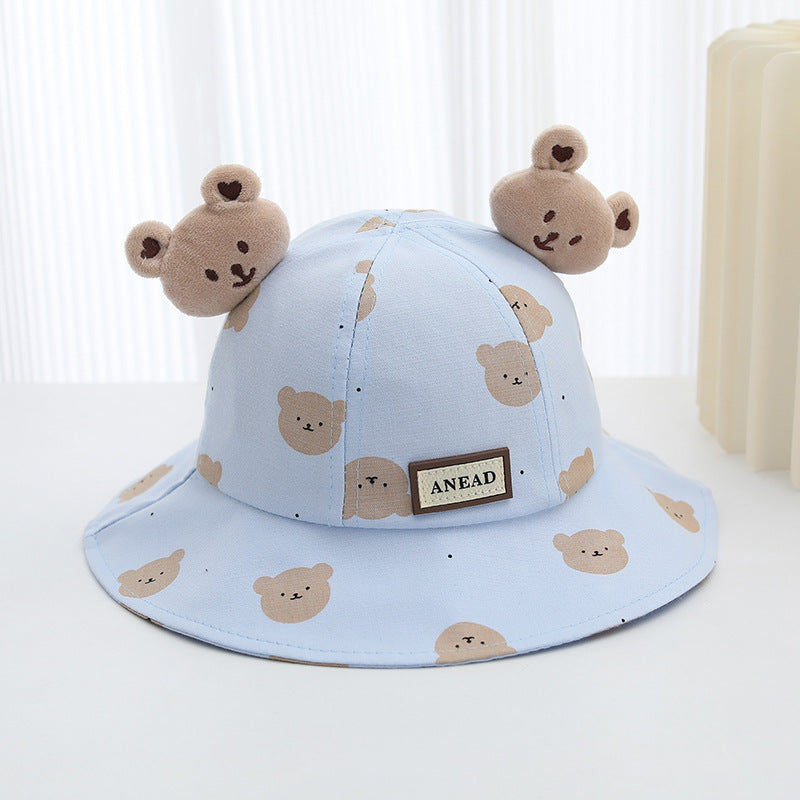 Bucket Hat for Children Thin Material worn in Spring - Summer - Fall  that's a Sun-proof Protection Hat