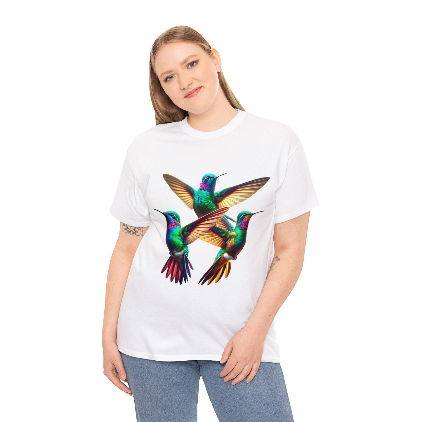 Hummingbird Unisex Cotton TShirt