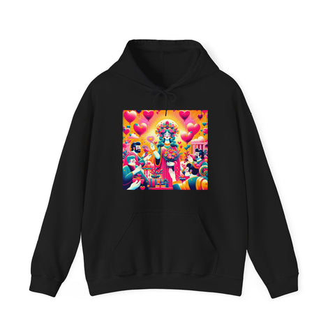 Love Goddess Admiration Unisex Heavy Blend™ Hooded Sweatshirt