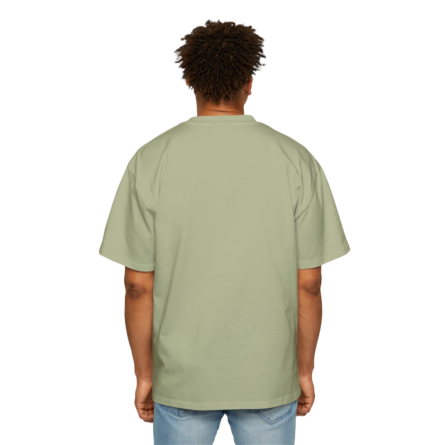 LOVE-2-LOVE-U Men's Heavy Oversized Tee