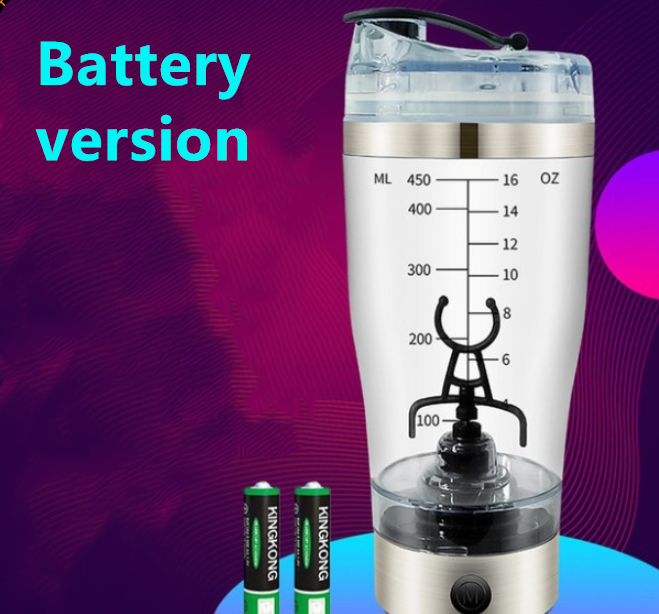 Home or Gym Drink Mixer - Electric Protein Shake Stirrer - USB Shake Bottle Milk - Coffee - All Drinks Blender Charging Electric Shaker Cup