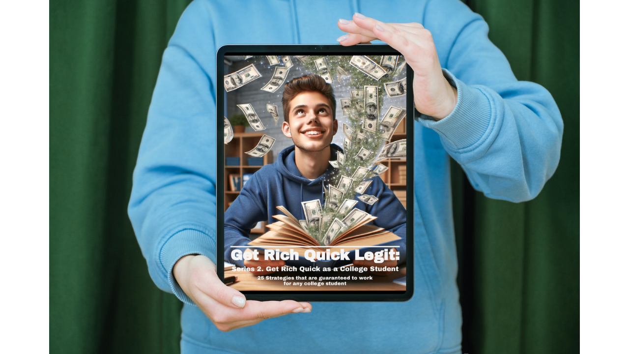 Get Rich Quick Legit: Series 2. Get Rich Quick as a College Student eBook