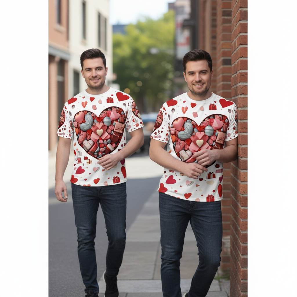 Hearts of Love Unisex T-Shirt