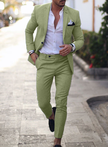 Men's Two-piece Suit - All Occasion's - Various Colors