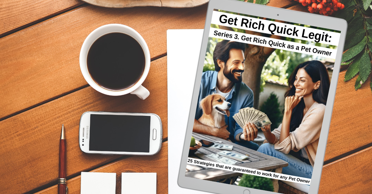 Get Rich Quick Legit: Series 3. Get Rich Quick Legit as a Pet Owner eBook