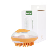 Dog Cat Bath Brush 2-in-1 Pet Spa Massage Comb Soft Silicone Pets Shower Hair Grooming Dog Cleaning Tool Pet Products