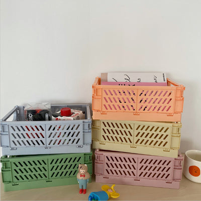 Colorful Crate Storage Basket Containers