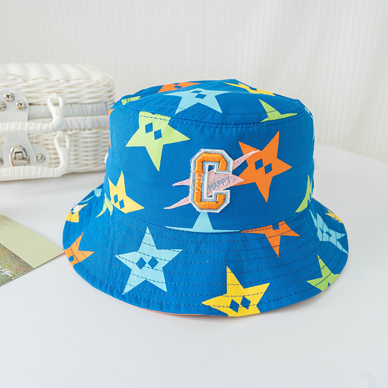 Bucket Hat for Children Thin Material worn in Spring - Summer - Fall  that's a Sun-proof Protection Hat